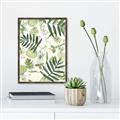 Picture of All Over Leaves _GroupedProduct_Rectangle_Portrait_Canvas_Framed_