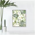 Picture of All Over Leaves _GroupedProduct_Rectangle_Portrait_Canvas_Framed_