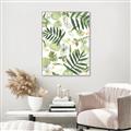 Picture of All Over Leaves _GroupedProduct_Rectangle_Portrait_Canvas_Framed_