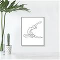 Picture of Yoga Pose II _GroupedProduct_Rectangle_Portrait_Canvas_Framed_