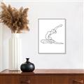 Picture of Yoga Pose II _GroupedProduct_Rectangle_Portrait_Canvas_Framed_