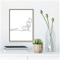 Picture of Yoga Pose V _GroupedProduct_Rectangle_Portrait_Canvas_Framed_