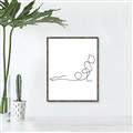 Picture of Yoga Pose V _GroupedProduct_Rectangle_Portrait_Canvas_Framed_