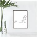 Picture of Yoga Pose V _GroupedProduct_Rectangle_Portrait_Canvas_Framed_