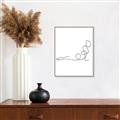 Picture of Yoga Pose V _GroupedProduct_Rectangle_Portrait_Canvas_Framed_