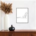 Picture of Yoga Pose V _GroupedProduct_Rectangle_Portrait_Canvas_Framed_