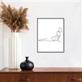 Picture of Yoga Pose V _GroupedProduct_Rectangle_Portrait_Canvas_Framed_