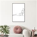 Picture of Yoga Pose V _GroupedProduct_Rectangle_Portrait_Canvas_Framed_