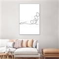 Picture of Yoga Pose V _GroupedProduct_Rectangle_Portrait_Canvas_Framed_