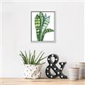 Picture of Snake Leaves _GroupedProduct_Rectangle_Portrait_Canvas_Framed_