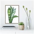 Picture of Snake Leaves _GroupedProduct_Rectangle_Portrait_Canvas_Framed_