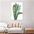 Picture of Snake Leaves _GroupedProduct_Rectangle_Portrait_Canvas_Framed_