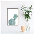 Picture of Bunny Cactus _GroupedProduct_Rectangle_Portrait_Canvas_Framed_