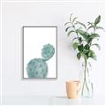 Picture of Bunny Cactus _GroupedProduct_Rectangle_Portrait_Canvas_Framed_