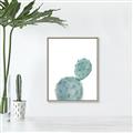 Picture of Bunny Cactus _GroupedProduct_Rectangle_Portrait_Canvas_Framed_