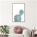 Picture of Bunny Cactus _GroupedProduct_Rectangle_Portrait_Canvas_Framed_