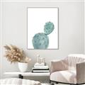 Picture of Bunny Cactus _GroupedProduct_Rectangle_Portrait_Canvas_Framed_