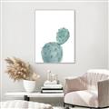 Picture of Bunny Cactus _GroupedProduct_Rectangle_Portrait_Canvas_Framed_