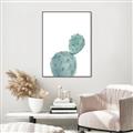Picture of Bunny Cactus _GroupedProduct_Rectangle_Portrait_Canvas_Framed_