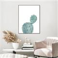 Picture of Bunny Cactus _GroupedProduct_Rectangle_Portrait_Canvas_Framed_