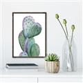 Picture of Prickly Pear Cactus  _GroupedProduct_Rectangle_Portrait_Canvas_Framed_
