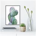 Picture of Prickly Pear Cactus  _GroupedProduct_Rectangle_Portrait_Canvas_Framed_