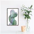 Picture of Prickly Pear Cactus  _GroupedProduct_Rectangle_Portrait_Canvas_Framed_