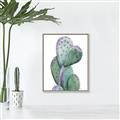 Picture of Prickly Pear Cactus  _GroupedProduct_Rectangle_Portrait_Canvas_Framed_