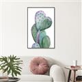 Picture of Prickly Pear Cactus  _GroupedProduct_Rectangle_Portrait_Canvas_Framed_