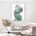 Picture of Prickly Pear Cactus  _GroupedProduct_Rectangle_Portrait_Canvas_Framed_