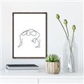 Picture of Yoga Pose VI _GroupedProduct_Rectangle_Portrait_Canvas_Framed_