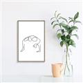 Picture of Yoga Pose VI _GroupedProduct_Rectangle_Portrait_Canvas_Framed_