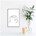 Picture of Yoga Pose VI _GroupedProduct_Rectangle_Portrait_Canvas_Framed_