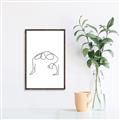 Picture of Yoga Pose VI _GroupedProduct_Rectangle_Portrait_Canvas_Framed_