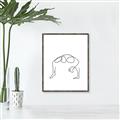 Picture of Yoga Pose VI _GroupedProduct_Rectangle_Portrait_Canvas_Framed_