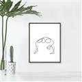 Picture of Yoga Pose VI _GroupedProduct_Rectangle_Portrait_Canvas_Framed_