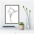 Picture of Yoga Pose III _GroupedProduct_Rectangle_Portrait_Canvas_Framed_