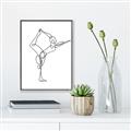 Picture of Yoga Pose III _GroupedProduct_Rectangle_Portrait_Canvas_Framed_