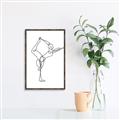 Picture of Yoga Pose III _GroupedProduct_Rectangle_Portrait_Canvas_Framed_