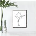 Picture of Yoga Pose III _GroupedProduct_Rectangle_Portrait_Canvas_Framed_
