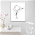 Picture of Yoga Pose III _GroupedProduct_Rectangle_Portrait_Canvas_Framed_