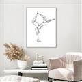 Picture of Yoga Pose III _GroupedProduct_Rectangle_Portrait_Canvas_Framed_