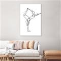 Picture of Yoga Pose III _GroupedProduct_Rectangle_Portrait_Canvas_Framed_