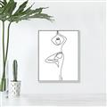 Picture of Yoga Pose IV _GroupedProduct_Rectangle_Portrait_Canvas_Framed_