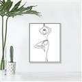 Picture of Yoga Pose IV _GroupedProduct_Rectangle_Portrait_Canvas_Framed_