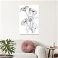 Picture of Daisy Drawing _GroupedProduct_Rectangle_Portrait_Unframed_Print_Only_