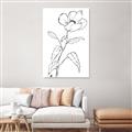 Picture of Poppy Drawing _GroupedProduct_Rectangle_Portrait_Unframed_Print_Only_