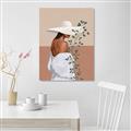 Picture of Side Fashion with Leaves _GroupedProduct_Rectangle_Portrait_Unframed_Print_Only_