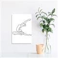 Picture of Yoga Pose II _GroupedProduct_Rectangle_Portrait_Unframed_Print_Only_