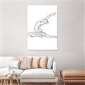 Picture of Yoga Pose II _GroupedProduct_Rectangle_Portrait_Unframed_Print_Only_